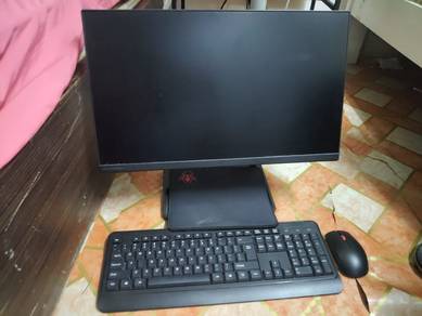 lenovo all in 1 desktop and hp printer