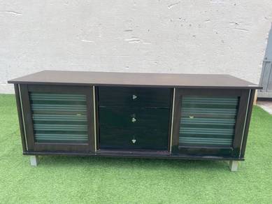 YE91C Almari TV Rak Kabinet 5 Feet TV Cabinet Rack