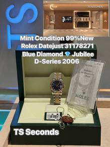 Rolex Datejust 31mm 2006 178271 Blue Diamond