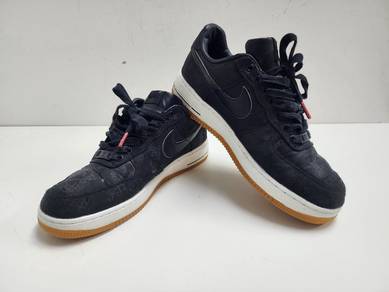 [8UK] Nike Air Force 1 Low x CLOT Black Silk Sneak