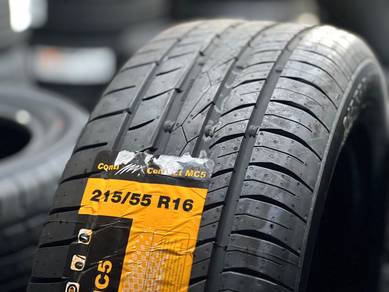 Tayar Baru 215 55 16 Continental MaxContact 5 2025