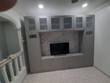Kitchen cabinet tv cabinet quartz stone tabletop