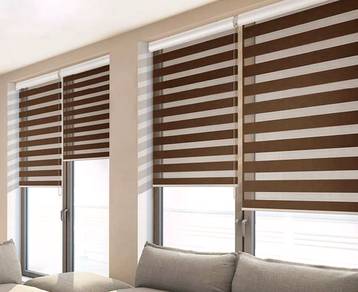 Custom Made Zebra Blind