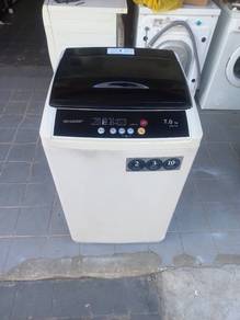 Sharp washer washing machine mesin basuh auto 7k