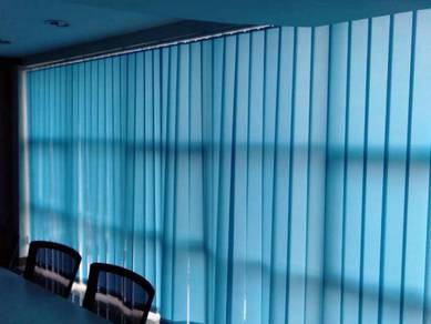 INSTALL OFFICE CURTAIN l pasang langsir pejabat