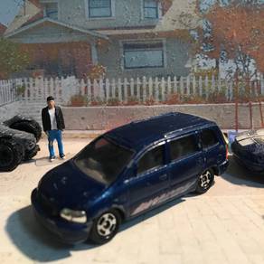 CFE346 1995 TOMY TOMICA 1:66 Honda Odyssey Blue di
