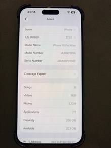 IPHONE 15 Pro Max 256 Gb