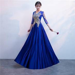 Blue white pink red purple dress RBBD0089