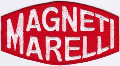 Magneti Marelli Car Racing Badge Iron On Patch
