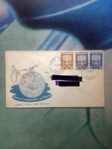 Sampul Surat Hari Pertama dan Setem 1962