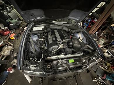 Bmw E39 M54 530i Complete Engine Lantai Original
