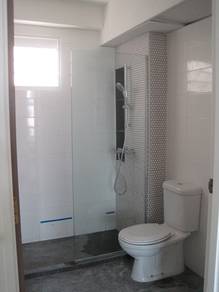 SKRIN KACA MANDIAN l fixed and door install l