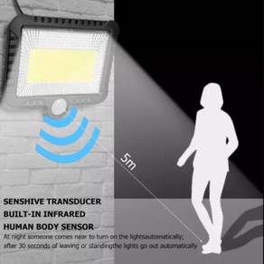 A[BESTBUY] COB LED Lampu Solar Light Motion Sensor
