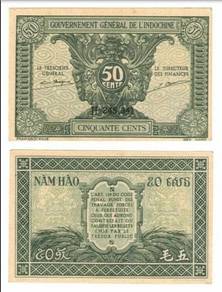 French Indochina 50 cents (1942) - Pick P91a