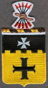 5th Cavalry Regiment Black Knights COA Army Patch
