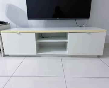 IKEA TV Bench High Gloss White