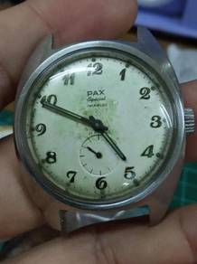 Vintage Pax gent watch subdial