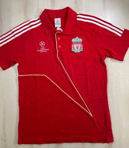 Adidas Liverpool Red Collar Tee #CV Used
