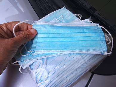 3 Ply Disposable Face Mask At RM 5 Per Bag/Box
