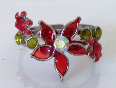 Handmade Finger Ring Flower