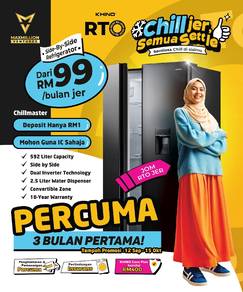 Bayar Bulan Khind Fridge Peti Sejuk - PD