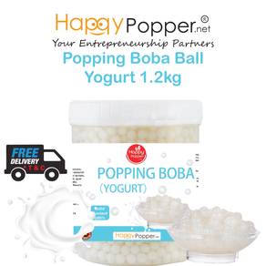 Popping Boba Pearl Coating Juice Ball 1.2kg Yogurt