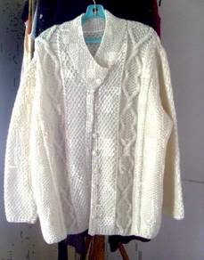 Hand-Knitted Wool Jacket