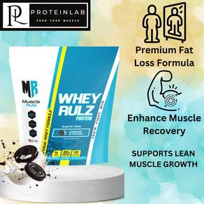 MuscleRulz Whey Rulz (Cookies & Creme) (4LBS)