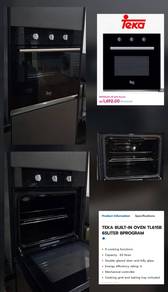 TEKA BUILT-IN OVEN TL615B 65 Liter 
8 PROGRAM