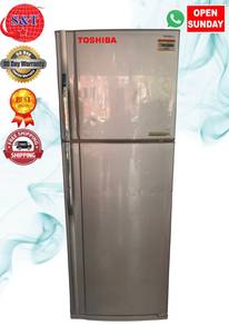 Fridge DOUBLE DOOR TOSHIBA HYBRID GUARD COOLING