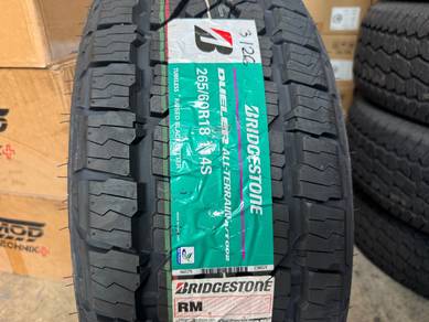 Tayar Baru 265 60 18 Bridgestone Dueler A/T 002 26