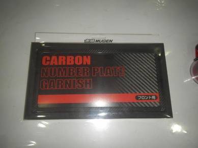 Mugen Carbon Fr Number Plate Frame FL5 Fk8 Type R