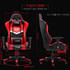 Red Gaming Chair office merah pejabat Kerusi 2