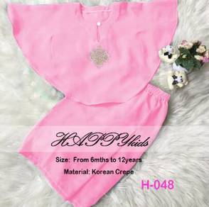 (Kids Budak) Dokoh Batwing Kurung H048 10Y