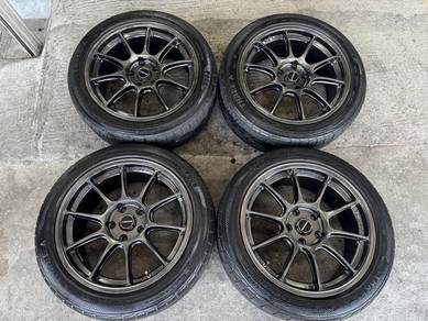 Rim tc105x flow forming 17 inch tayar 80% (2024)