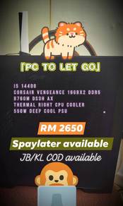 PC I5 14TH CORSAIR VENGEANCE DDR5 16x2GB 