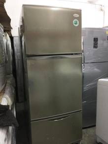 3 Doors Fridge Refrigerator Peti Sejuk Ais Faber