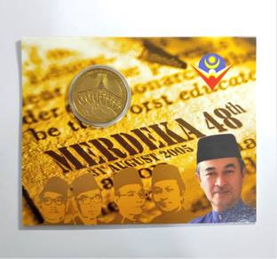 Malaysia Medallion Coin 48th Merdeka 2005