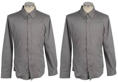 READY STOCK KEMEJA KELABU LONG SLEEVE SHiRT GREY