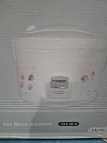 Faber jar rice cooker 1.8lt