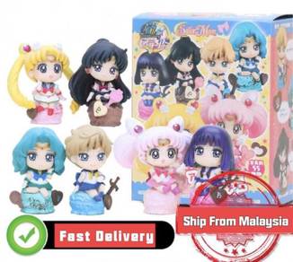 Sailor Moon Ice Cream Party Action Figure 6pcs/set