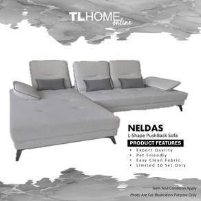 L Shape Pet Friendly Sofa