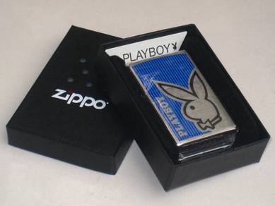 Zippo Lighter Playboy Bunny Blue (Zippo 28261)