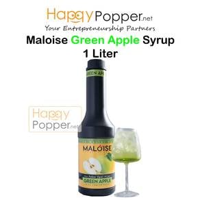 Maloise Green Apple Fruit Syrup 1 Liter