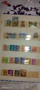 a stamps collection to let go 