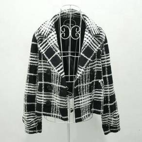 Cecil McBee Checked Coat