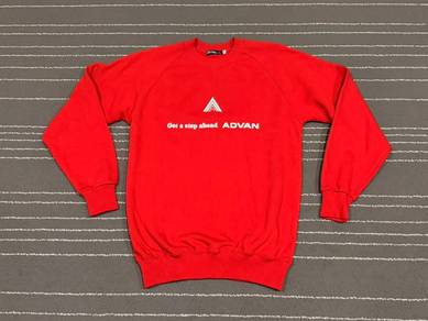 JDM ADVAN sweatshirt red M 3244