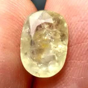 ORIGINAL Nilam Kuning Ceylon Asli - Sapphire NK037