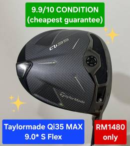 CHEAPEST - Taylormade Qi35 MAX 9.0* S Flex