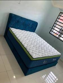 katil dewan single in queen size all available
